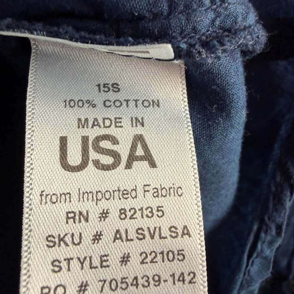 Fresh Produce Womens Shirt Roll Tab Pullover Seashell‎ Nautical Beach Coastal XL - Picture 8 of 8